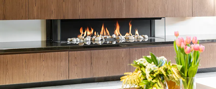 Double-height Fireplace Design Refurbishment in La Crosse, Wisconsin